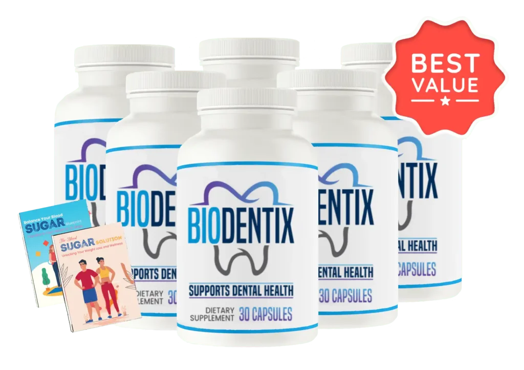 Biodentix      6 Bottle Bundle – Best Value Energy & Metabolism Support